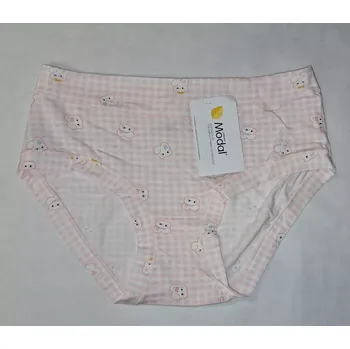 Kalhotky Dívčí kalhotky Zajíček - 134-140 / bílá/růžová