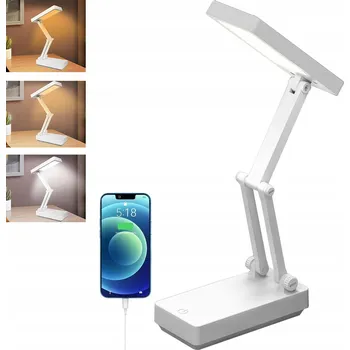 Lampička ŠKOLNÍ STOLNÍ LAMPA 32 LED DOTYKOVÁ NA STŮL PRO ČTENÍ UČENÍ PRÁCE