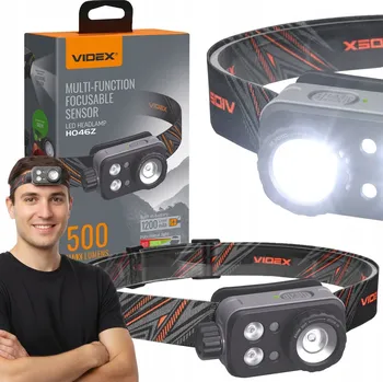 Čelovka VIDEX VLF-H046Z LED Čelovka 500Lm 5000K