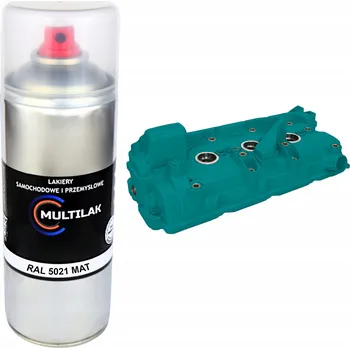 Barva ve spreji Lak ve ve spreji na víka ventilů motoru RAL 5021 MAT