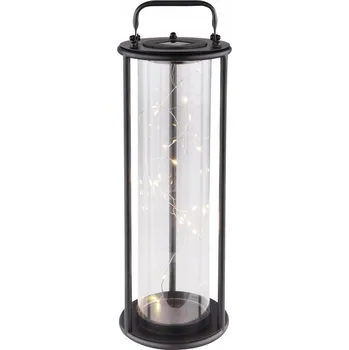 Venkovní osvětlení Solární lampa zapichovací Globo černá 40,5 cm 1 ks