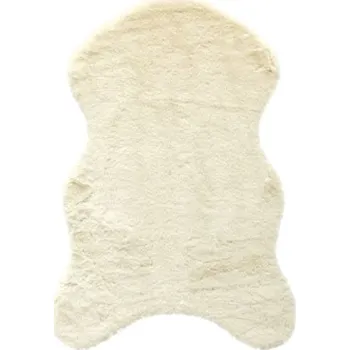 Koberec Umělá kožešina SoleVito Florenz béžová 55 x 80 cm