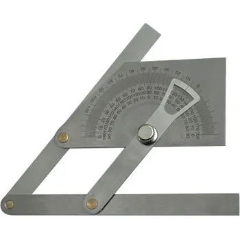 Úhloměr RS PRO Úhelník Imperiální/metrické, délka lopatky: 160 mm Kuželové ozubení, materiál čepele: Nerezová ocel