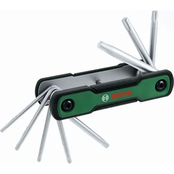 Klíč BOSCH Sada skládacích klíčů Torx 8 v 1 1600A039L8 extended_warranty