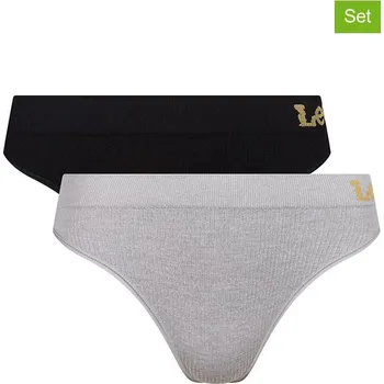 Kalhotky Kalhotky LEE Underwear Hellgrau/ Schwarz 3245242 L