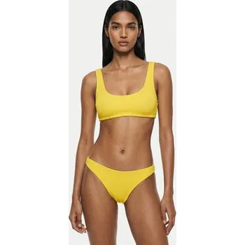 Dámské plavky Banana Moon Spodní část bikin Naida Scrunchy JAA22 Žlutá S