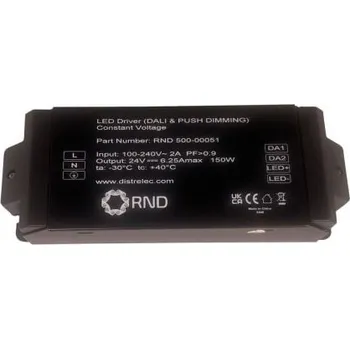 Napájecí zdroj pro osvětlení DALI Dimmable CV LED Driver 150W 24V