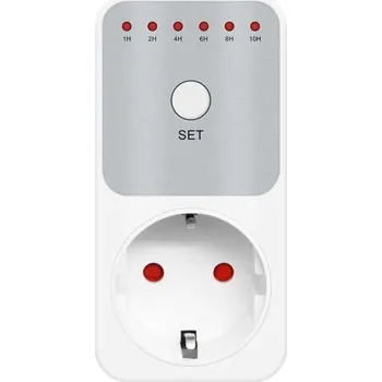 Kuchyňská minutka Odpočítávací časovač se zásuvkou EU 55 x 75 x 110 mm pro přesné měření času při vaření