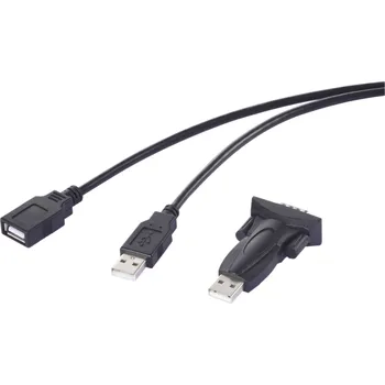 Renkforce USB 2.0, sériový adaptér [1x USB - 1x RS232 zástrčka ] 1.00 m