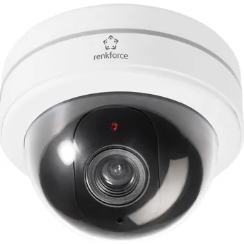 Atrapa kamery Renkforce 454422 Atrapa kamery s blikající LED diodou