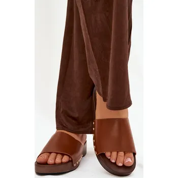 Dámské žabky Dámské pantofle s přezkami Camel Terissa 39