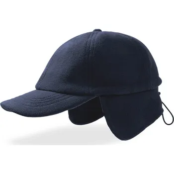 Pracovní přilba Atlantis Headwear Kšiltovka Snow Flap Stopper, 6 panelová COT33020900399-navy Navy UNI
