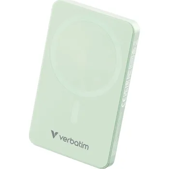 Powerbanka Verbatim Charge n Go Essentials powerbanka 5000 mAh, Power Delivery 3.0, QC 3.0, Adaptivní rychlé nabíjení, USB-C®, zelená