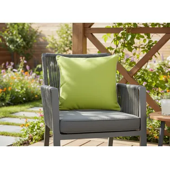Polštář Dekorační venkovní polštář s výplní PARANA zelená 45x45 cm Mybesthome Polštář je již včetně vyjímatelné výplně.