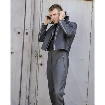 Kalhoty BW U-BOOT kožené ŠEDÉ použité velikost: 174/80