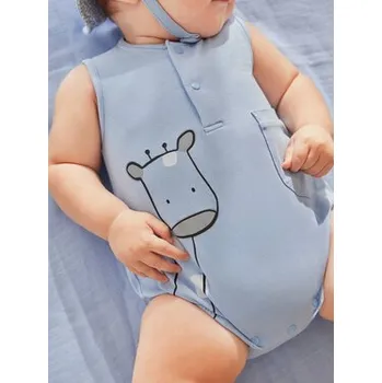 Kojenecký body Mayoral Dětské body 1617 Světle modrá Regular Fit 1_2M