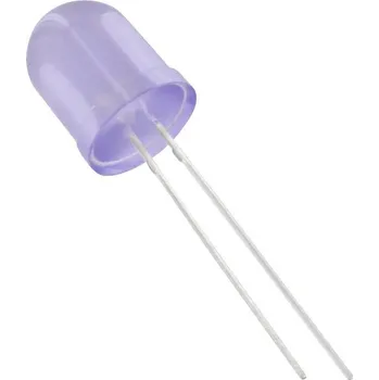 Polovodič TRU COMPONENTS 1577365 LED s vývody modrá kulatý 10 mm 1750 mcd 50 ° 20 mA