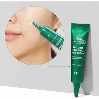 Pleťový krém VT Cosmetics Pro Cica Focusing Spot Cream 15ml - krém na akné - sleva expirace 13.2.2026