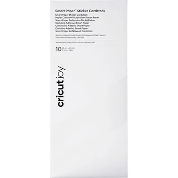 Cricut Joy Smart Sticker Cardstock Barevná krabice bílá
