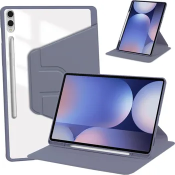 Pouzdro na tablet VSECHNONAMOBIL 133433 CRYSTAL FLEXI Zaklápěcí obal pro Samsung Galaxy Tab S11 Ultra fialový