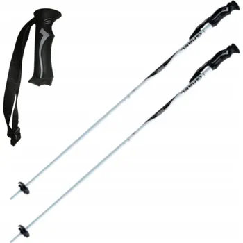 Sjezdová hůlka Lyžařské hůlky sportovní GABEL TEAM white 135 cm, bílé, černé