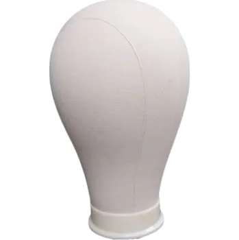 Kadeřnické nůžky Stojan na paruky s obvodem hlavy 60,9 cm a výškou 31,5 cm Kvalitní plátno pro salonní i domácí použití