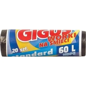 Pytle na odpadky Univerzální pytle na odpad Giguś pytle na odpad 60 l 20 ks