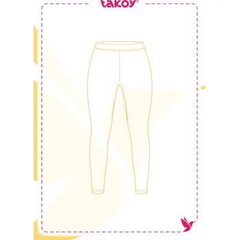 Střih PDF dívčí termo legíny Ellison-134-152