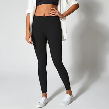 Dámské legíny Legíny s pružným pasem černá 38/40