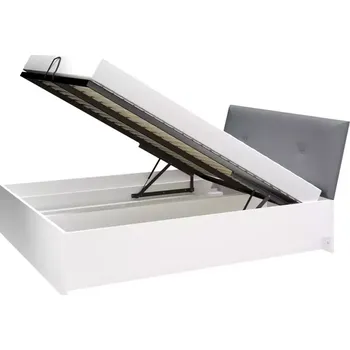 Sedací souprava Postel Lille 14 Bílý Mat/Dąb Lefkas