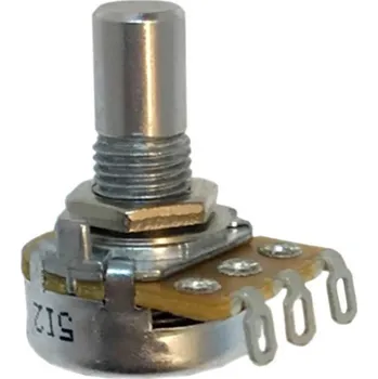 Potenciometr Alpha RV16AF10B500KM, RV16AF-10-15R1-B500K otočný potenciometr, Mono, 200 mW, 500 kΩ, 1 ks