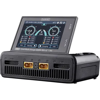 Nabíječka baterií Toolkit RC M8D modelářská nabíječka, 50 A, Li-Pol, LiFePO , Li-Ion, LiHV , NiCd, NiMH, pro olověné akumulátory