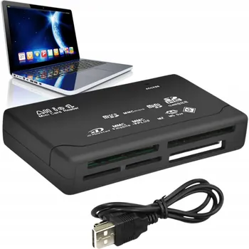 Čtečka paměťových karet Čtečka paměťových karet Foto Elite AK-10100