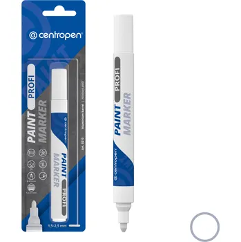 Kancelářské potřeby CENTROPEN Popisovač 9210 LACKMARKER Černý