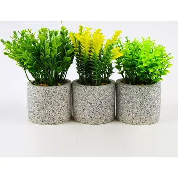 umělá květina Umělá rostlina v květináči 20cm mix 96058