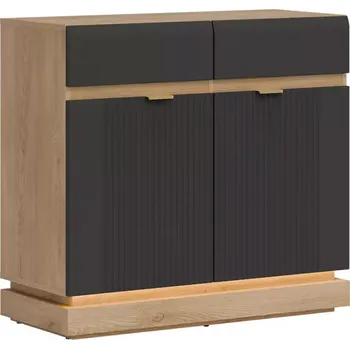 Kancelářská sestava Komoda Milton ML02 dub crem torro antracit