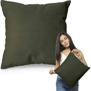 Polštář POLŠTÁŘ POLŠTÁŘ KHAKI 45x45 POLŠTÁŘ OZDOBNÝ NA POHOVKU POSTEL