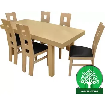 Jídelní set Jídelní set Iza 2 1+6 Dub Sonoma 140x80+40