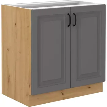 Kuchyňská Skříňka Stilo dustgrey/artisan 80D 2F BB