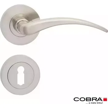 Dveřní kování Klika Milena BB nikl