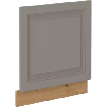 Dvířka na vestavnou myčku kuchyňská skříňka Stilo claygrey/artisan 570x596