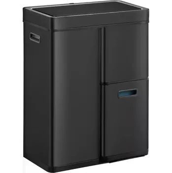 Odpadkový koš Eko Mirage plus 30+15+15l černý 933860