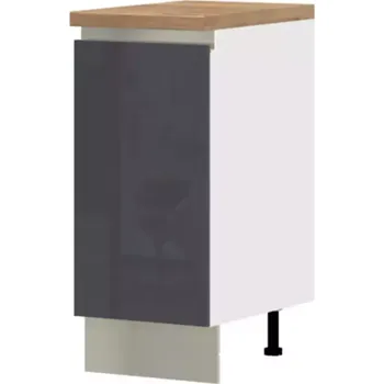 Kuchyňská skříňka Infinity R-40-1K/5 Anthracite