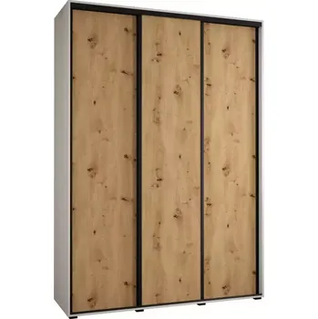 Předsíňová stěna Skříň 45 Canaris 1 180 bílá/artisan/černá