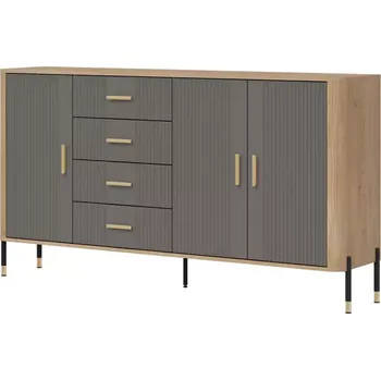 Ložnicová sestava Komoda Dante DT10 dub cremona/šedá