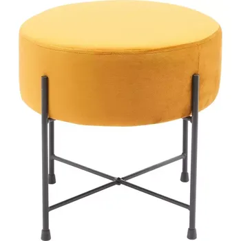 Sedací pytel Podnožka Bob Yellow Velvet 20