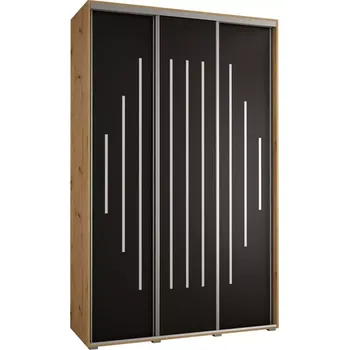 Předsíňová stěna Skříň 45 Canaris 12 160 artisan/černá/silver