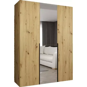 Předsíňová stěna Skříň Alicante II 150 artisan černá