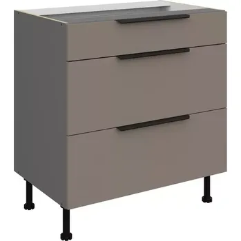 Kuchyňská skříňka Aria TA/ANT Anti Fingerprint 80d 3s Bb