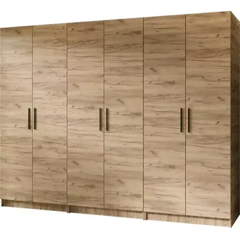 Ložnicová sestava Skříň 3x Gold 2D dub craft zlatá/dub craft zlatá